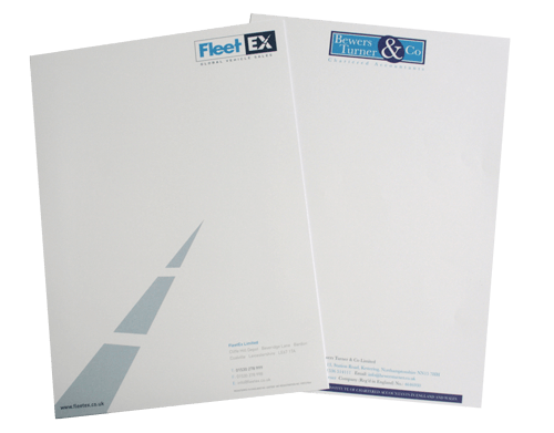 Letterheads / Continuation Sheets