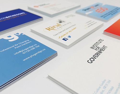 Laminated Business Cards