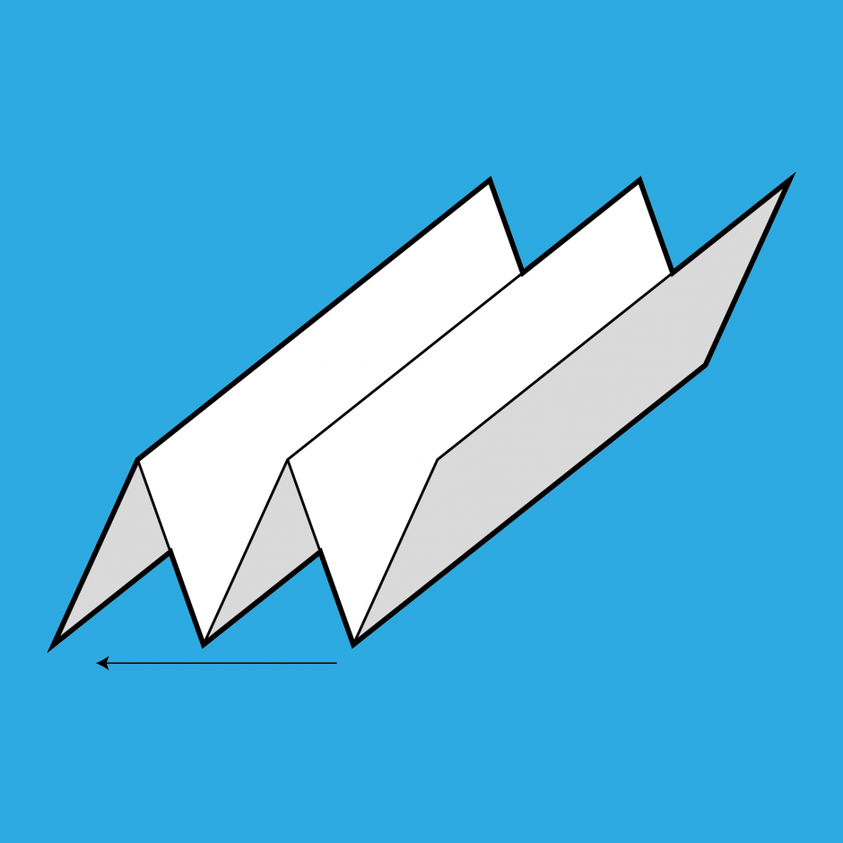 10pp Concertina Folded Leaflets