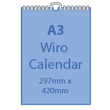 A3 Wiro Calendar