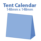 148 x 148 Tent Calendar