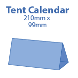 210 x 99 Tent Calendar